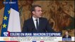 Macron : "Jamais nous n'avons réussi à construire la paix dans un pays tiers, en substitution d'un peuple ou contre un peuple"