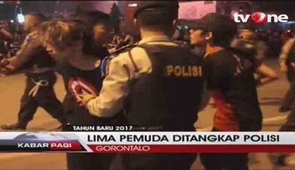 Nyalakan Petasan Daya Ledak Tinggi, Lima Pemuda Ditangkap