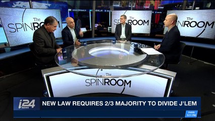 THE SPIN ROOM | New law requires 2/3 majority to divide J'lem | Thursday, January 4th 2018