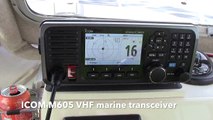 Icom M605 VHF Radio