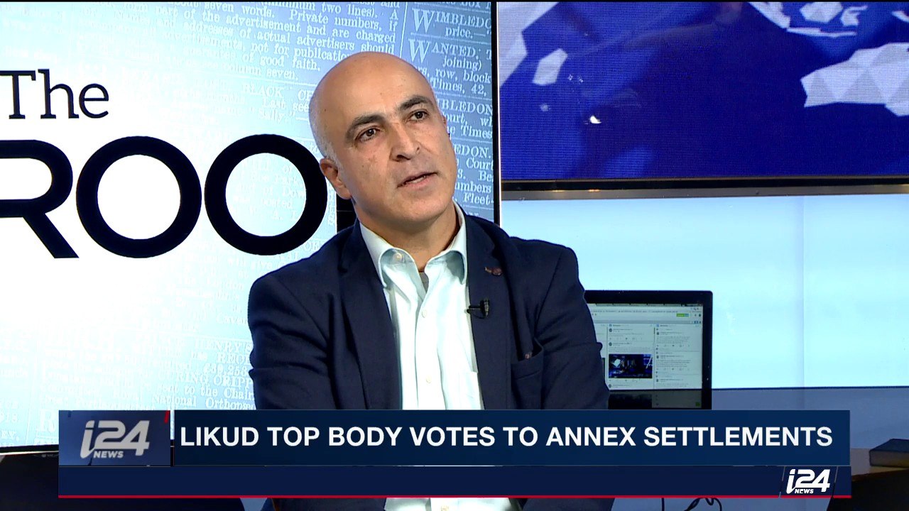 "I would like to annex the whole Judea and Samaria [West Bank] and give the Arabs full citizenship"