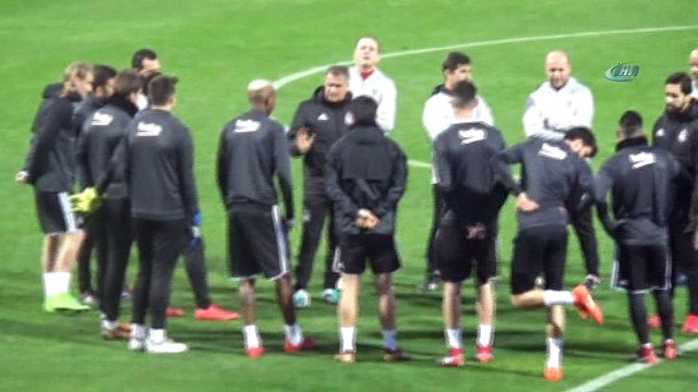 Beşiktaş hazırlıklarına devam ediyor