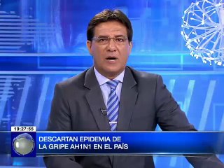 Descartan epidemia de la gripe AH1N1 en el país