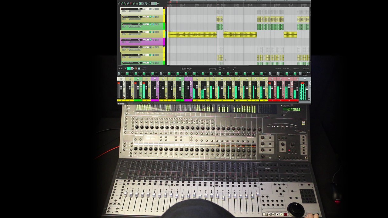 Digidesign Control 24 with Reaper DAW