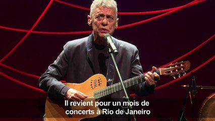 Le Brésilien Chico Buarque sur scène après une longue absence