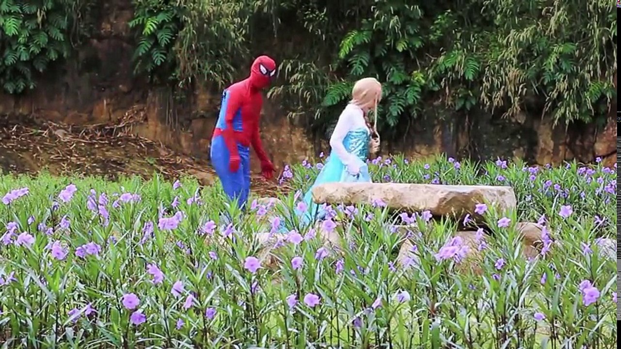 Elsa Tiger Pikachu Pig Rabbit Frozen Draws on Joker! Venom & Paw Patrol Chase in Real Life