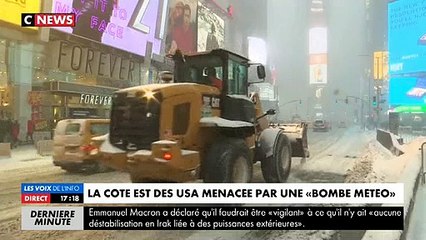 Vague de froid sans précédent sur les USA
