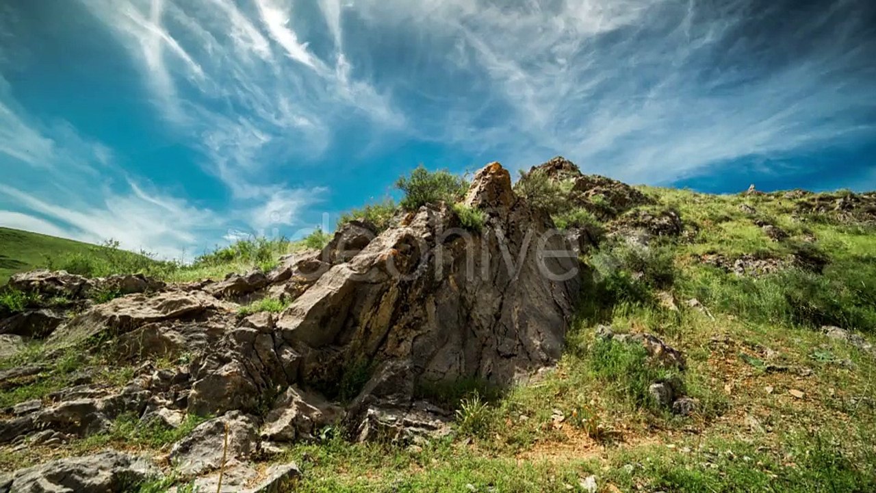 Clouds Float Over The Rocky Mountains - by Timelapse4K - Hive