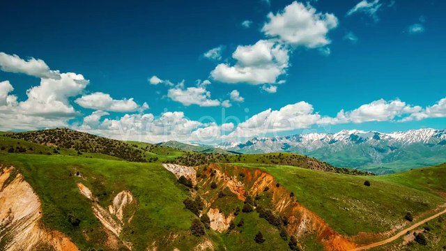Clouds In National Park Sairam-Ugam by Timelapse4K - Hive