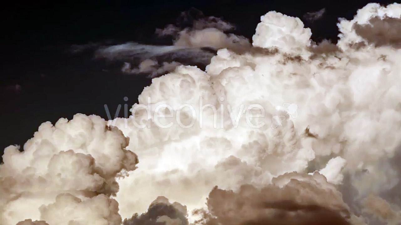 Of White, Fluffy, Bubbling Cumulous Storm Clouds by Timelapse4K - Hive