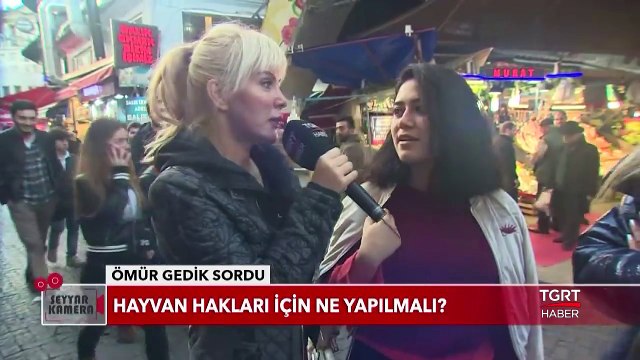 Hayvan Hakları İçin Ne Yapılmalı? - Ömür Gedik - Seyyar Kamera