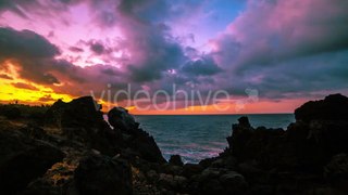 Storm Clouds In The Indian Ocean in Bali, Indonesia by Timelapse4K
