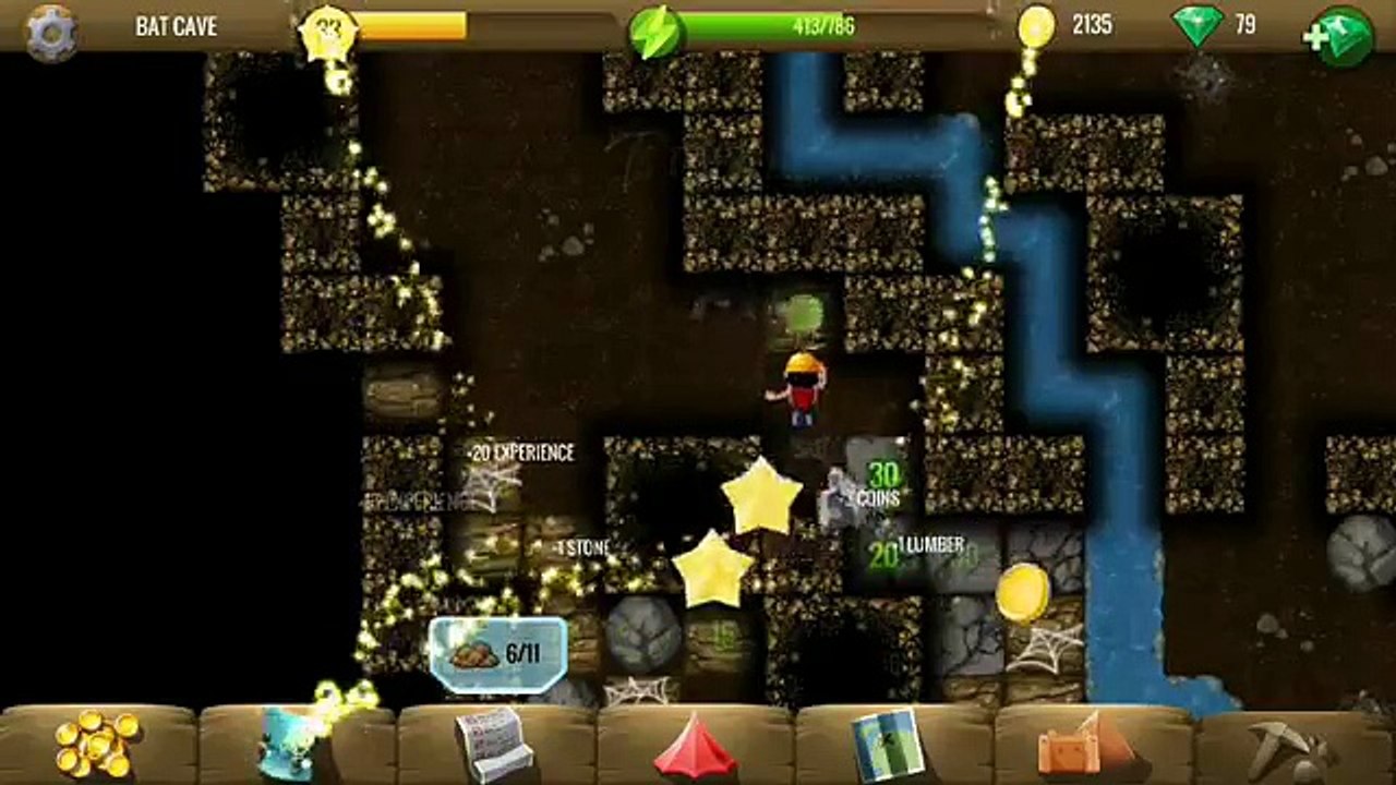 Bat cave - Diggy's Adventure