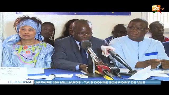 AFFAIRE 200 MILLIARDS : T.A.S DONNE SON POINT DE VUE