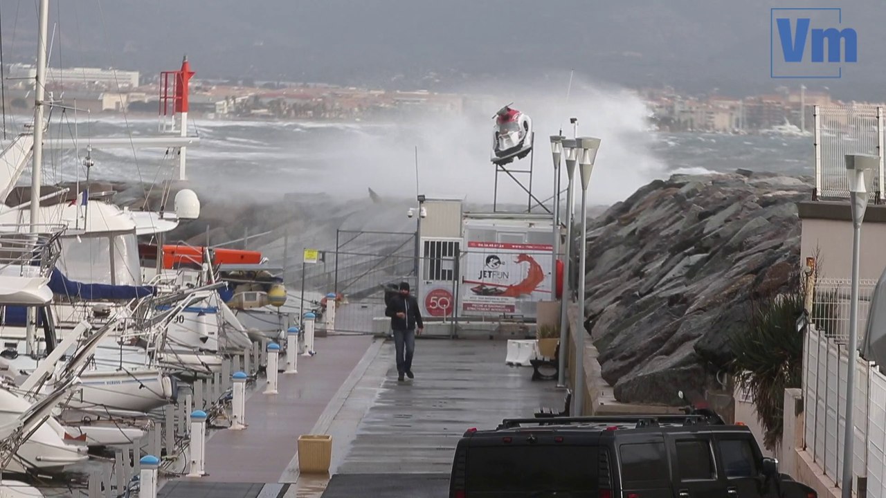 Tempête à Saint-Aygulf