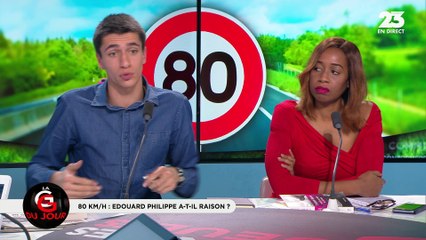 La GG du jour: Édouard Philippe a-t-il raison d'abaisser la vitesse à 80 km/h ? - 08/01
