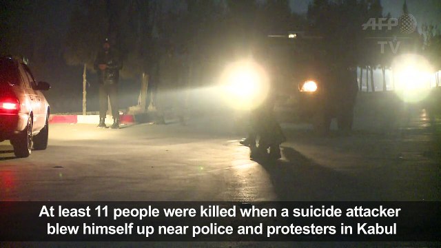 11 killed, 25 wounded in Kabul suicide attack