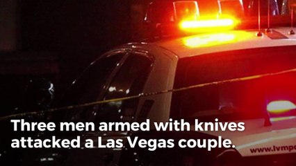 Two hurt in violent Las Vegas home invasion, Tesla stolen