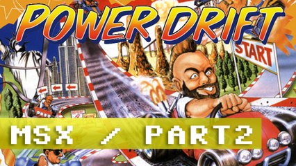 [Longplay PART 2/2] Power Drift - MSX