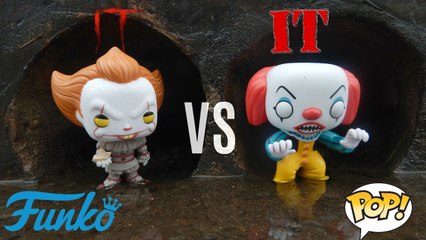 Funko Pop Pennywise 1990 y 2017: comparación de figuras