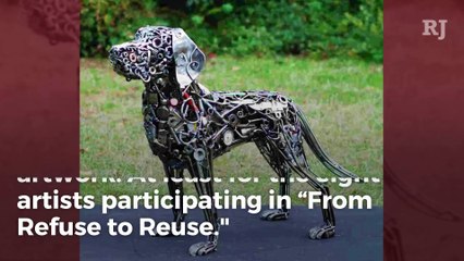 'From Refuse to Reuse' exhibit showcases new art from old materials