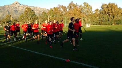 Le Standard en stage à Marbella