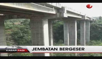 Jembatan Cisomang Tol Cipularang Bergeser Setiap Hari