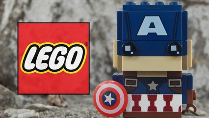 Capitán América: Lego Brickheadz