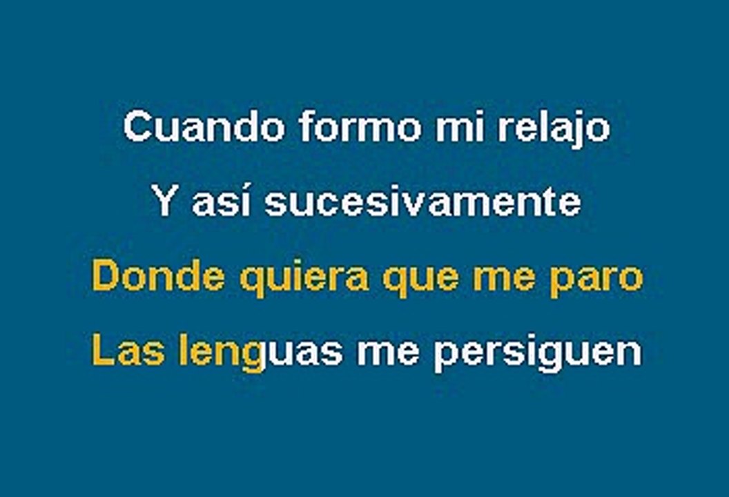 Vico C - Me acuerdo (Karaoke)