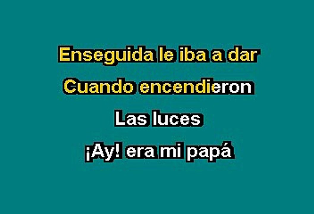 Yuri - El apagón (Karaoke)