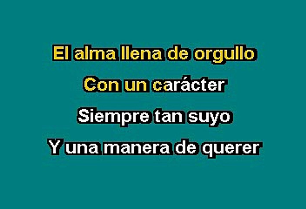 Zona Rica - Spanish girl (Karaoke)