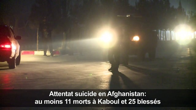 Attentat suicide en Afghanistan: au moins 11 morts à Kaboul