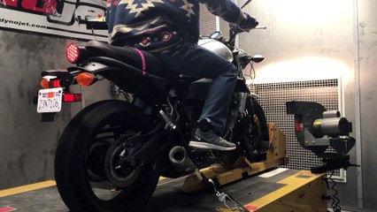 2018 Yamaha XSR700 Dyno