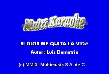 Alejandro Fernández - Si Dios Me Quita La Vida (Karaoke)