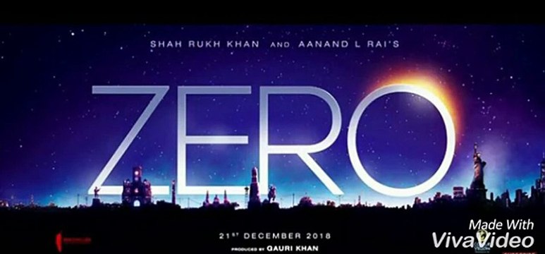 Shahrukh Khan New Movie First Look [Zero] Srk Anuskha Sharma Katrina kaif Drawf New Movie of Srk