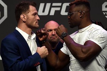 UFC 220: Press Conference Face-offs