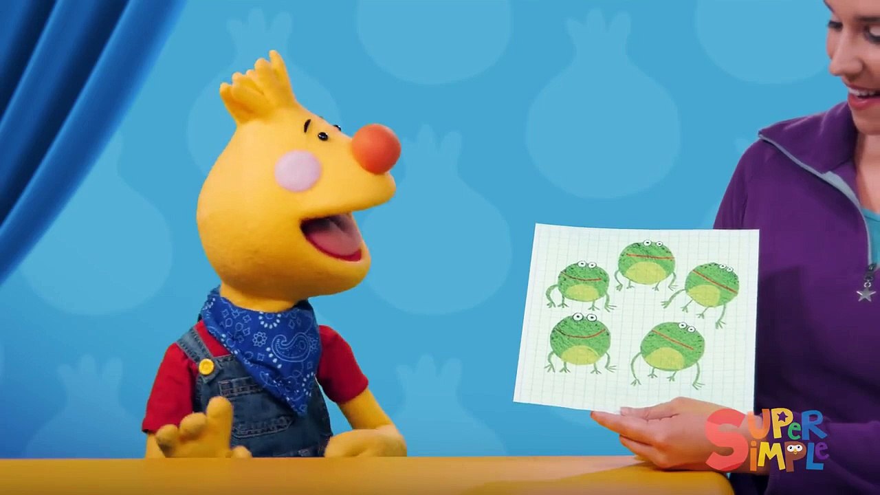 Five Little Speckled Frogs _ Sing Along With Tobee _ Kids Songs _ Super ...