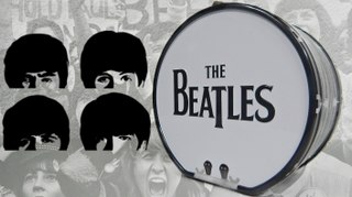 Lonchera de The Beatles: drum kit de Ringo Starr