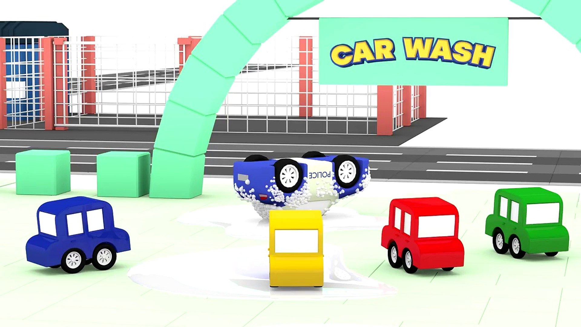 Cartoon Cars - GOLD CRIMINAL CAR! - Cars