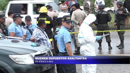 Download Video: Mueren supuestos asaltantes en atraco a bus