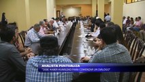 Analista puntualiza que debe haber humildad para comenzar un dialogo