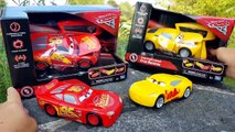 Disney Cars 3 Toys Lightning McQueen and Cruz Ramirez #CARS CRASH!!! Unboxing #aboutcars t