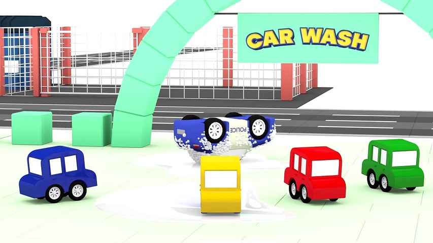 Cartoon Cars - GOLD CRIMINAL CAR! - Cars Cartoons for Children - Childrens Animation Videos for k