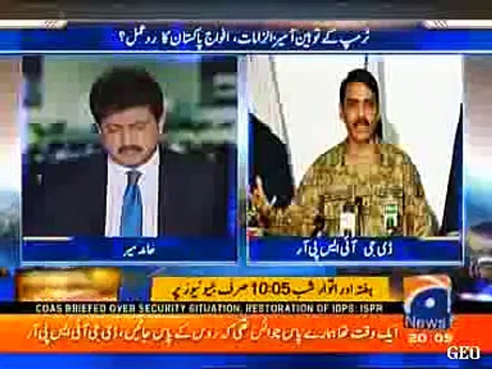 DG ISPR’s on Capital Talk with Hamid Mir