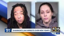 Two arrested for shots fired on New Year's Eve by Phoenix police