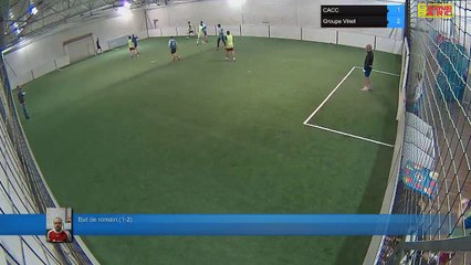 But de romain  (1-2) - CACC Vs Groupe Vinet - 04/01/18 19:00 - LIGUE 4 - Poitiers Game Parc