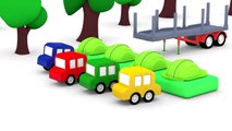 Cartoon Cars - FASTEST Wood Chopper - Children's Car