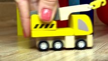 PYRAMID TOY Compilation - Plan Toys & BRIO Toys Learn Colors & Shapes Toy Trucks. Videos