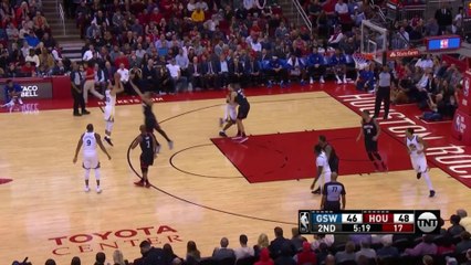 Steph Curry - No Hesitation 3-Pointer - Warriors vs Rockets - January 4, 2018