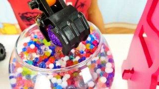 Play-Doh Man Decorating Christmas Tree - ORBEEZ OCEAN Fishing for Gifts! Christmas Video